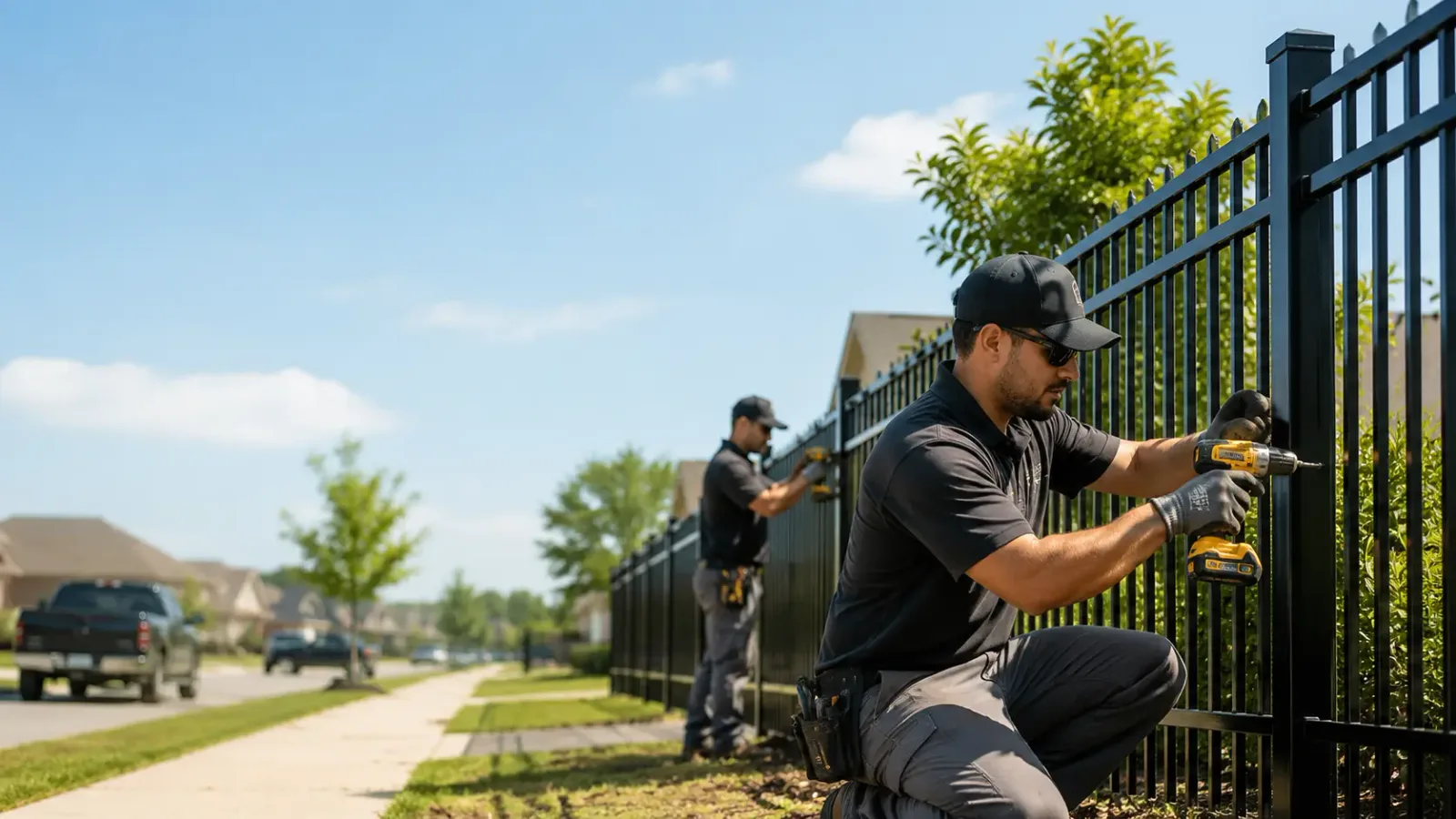Metal Fence Installation in Nazareth, TX